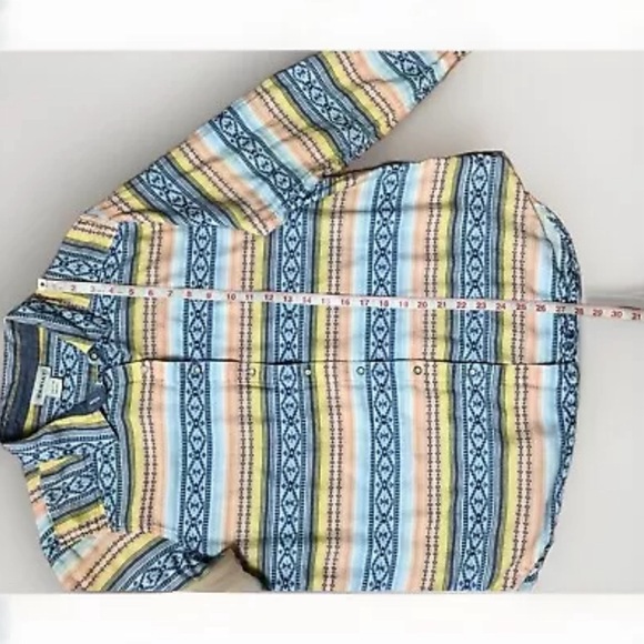 ARIAT XXL SOFT AZTEC PRINT SNAP FRONT SHIRT - Picture 5 of 13